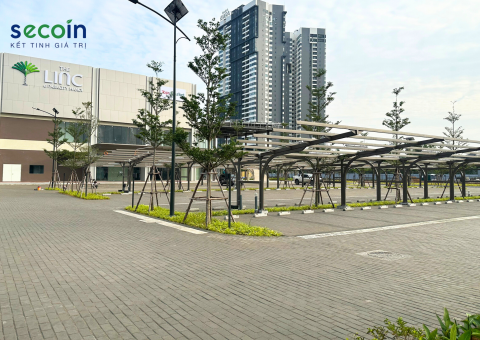 Gạch lát tự chèn Khu đô thị ParkCity Hanoi